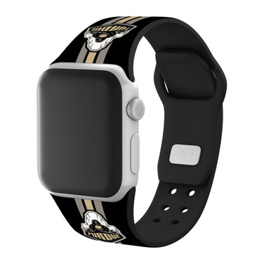 Purdue Boilermakers HD Watch Band Compatible with Apple Watch - Stripes