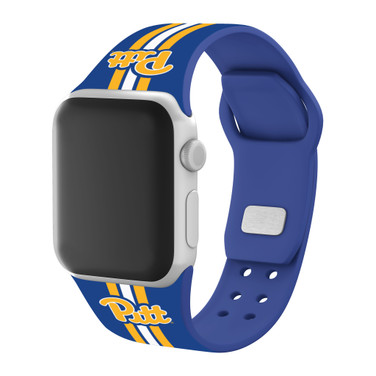 Pittsburgh Panthers Lions HD Watch Band Compatible with Apple Watch - Stripes