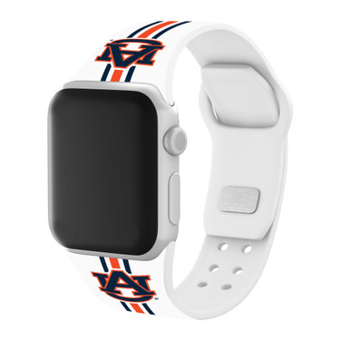 Image of Auburn Tigers HD Watch Band Compatible with Apple Watch - Stripes