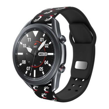 Image of Cincinnati Bearcats HD Watch Band Compatible with Samsung Galaxy Watch - Repeating