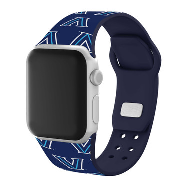 Image of Villanova Wildcats HD Watch Band Compatible with Apple Watch - Repeating