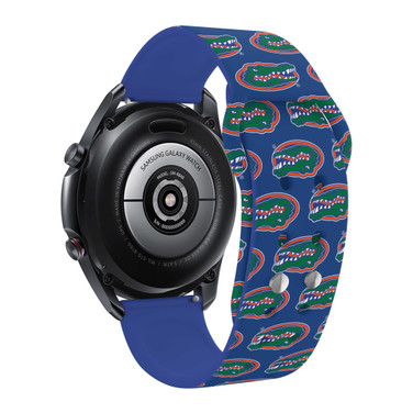 Image of Florida Gators HD Watch Band Compatible with Samsung Galaxy Watch - Repeating