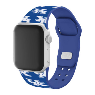 Image of Kentucky Wildcats HD Watch Band Compatible with Apple Watch - Repeating