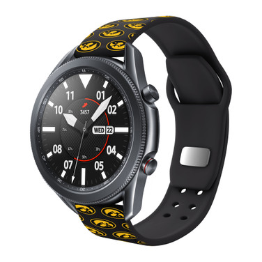 Iowa Hawkeyes HD Watch Band Compatible with Samsung Galaxy Watch - Repeating