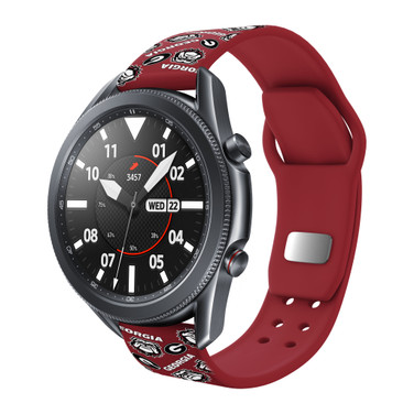 Georgia Bulldogs HD Watch Band Compatible with Samsung Galaxy Watch - Random Pattern