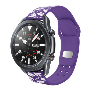 Image of Kansas State Wildcats HD Watch Band Compatible with Samsung Galaxy Watch - Random Pattern