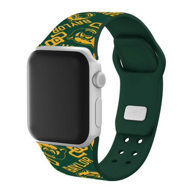 Image of Baylor Bears HD Compatible with Apple Watch Band - Random Pattern