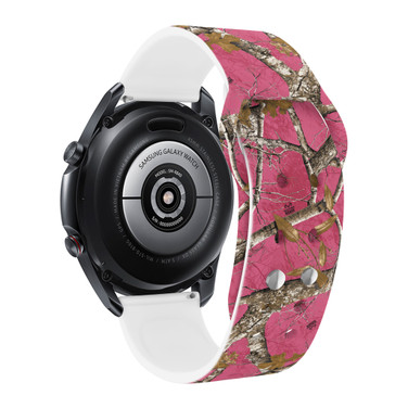 Realtree Edge Pink HD Watch Band Compatible with Samsung Galaxy Watch