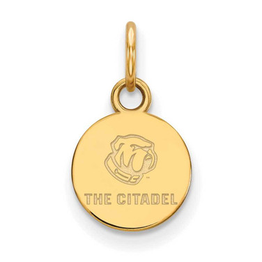 Image of 14k Yellow Gold LogoArt The Citadel XS Pendant