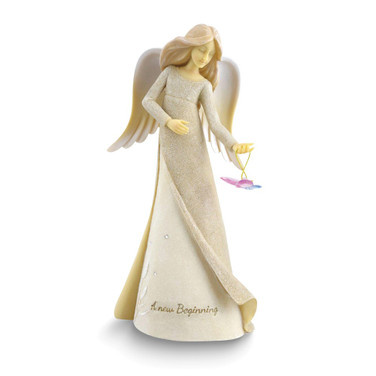 Foundations Expressions Stone Resin A New Beginning Angel (Gifts)