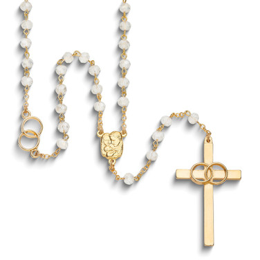 Gold-tone Wedding Rosary (Gifts)