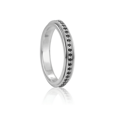 Image of "ECLIPSE" - Stackable Collection - MeditationRing (Spinner Ring)