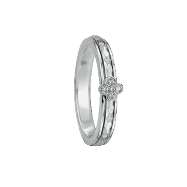 Image of "LUCKY" - Stackable Collection - MeditationRing (Spinner Ring)