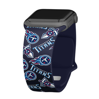 Image of Game Time Tennessee Titans HD Watch Band Compatible with Apple Watch - Random