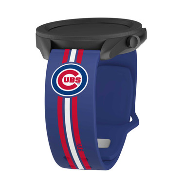 Image of Game Time Chicago Cubs HD Quick Change Watch Band - Stripes