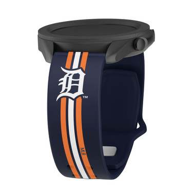 Game Time Detroit Tigers HD Quick Change Watch Band - Stripes