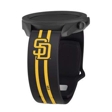 Game Time San Diego Padres HD Quick Change Watch Band - Stripes