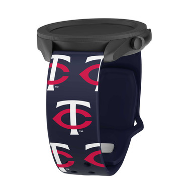 Image of Game Time Minnesota Twins HD Quick Change Watch Band - Repeating