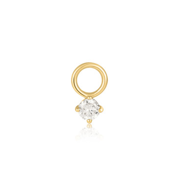 Ania Haie Sparkle Earring Charm Gold-Plated Sterling Silver