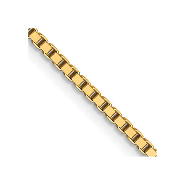 14K Yellow Gold 1.2mm Box Chain 7161-18