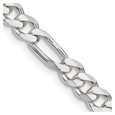 Sterling Silver 5.5mm Figaro Chain QFG150-22