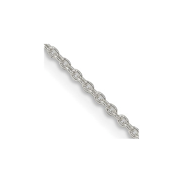 16" Sterling Silver 1.5mm Cable Chain Necklace