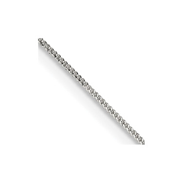 Sterling Silver .8mm Curb Chain QPE55-16
