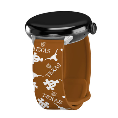 Texas Longhorns HD Watch Band Compatible with Google Pixel Watch Long Burnt Orange Random