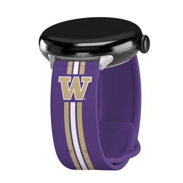 Washington Huskies HD Watch Band Compatible with Google Pixel Watch Long Stripes