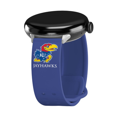 Kansas Jayhawks HD Elite Edition Watch Band Compatible with Google Pixel Watch Long
