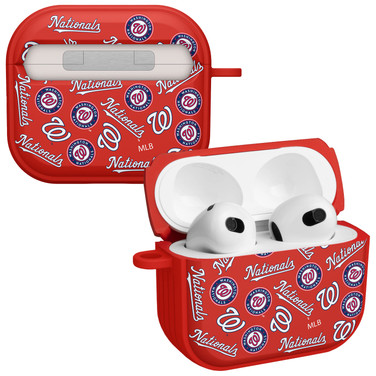 Game Time Washington Nationals HDX Case Cover Compatible with Apple AirPods Gen 3 (Select)