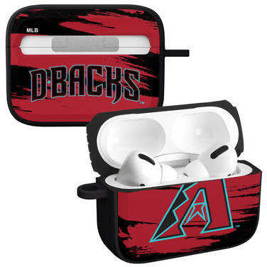 Game Time Arizona Diamondbacks Paint HDX Case Cover Compatible with Apple AirPods Pro 1 & 2