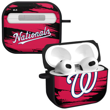 Game Time Washington Nationals Paint HDX Case Cover Compatible with Apple AirPods Gen 3