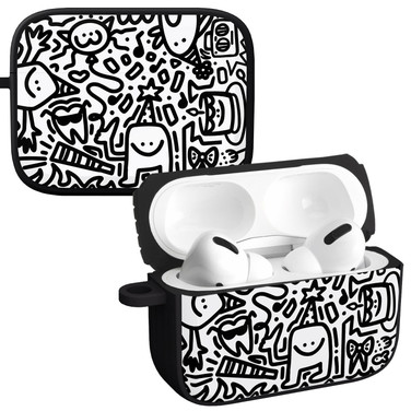 Doodle HDX Case Cover Compatible with Apple AirPods Pro 1 & 2 (Party)