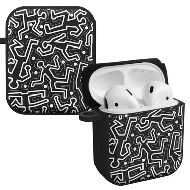 Doodle HDX Case Cover Compatible with Apple AirPods Gen 1 & 2 (Dance Floor)