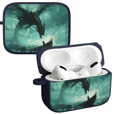 Fantasy HDX Case Cover Compatible with Apple AirPods Pro 1 & 2 (Ocean Dive)