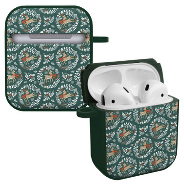 Affinity Bands Christmas HDX Case Cover Compatible with Apple AirPods Gen 1 & 2 (Reindeer)