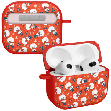 Affinity Bands Christmas HDX Case Cover Compatible with Apple AirPods Gen 3 (Jolly Snowmen)
