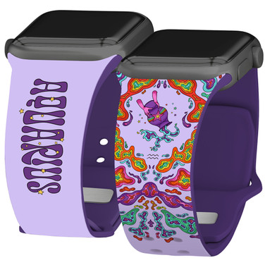Zodiac Collection HD Watch Band Compatible with Apple Watch Aquarius