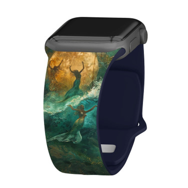 Fantasy HD Watch Band Compatible with Apple Watch Mermaid Moon