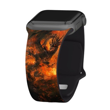Fantasy HD Watch Band Compatible with Apple Watch Volcanic