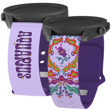 Zodiac Collection HD Watch Band Compatible with Samsung Galaxy Watch Aquarius