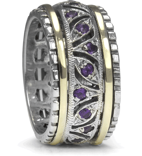 ALWAYS - Eternal Jewel Collection - MeditationRing (Spinner Ring)