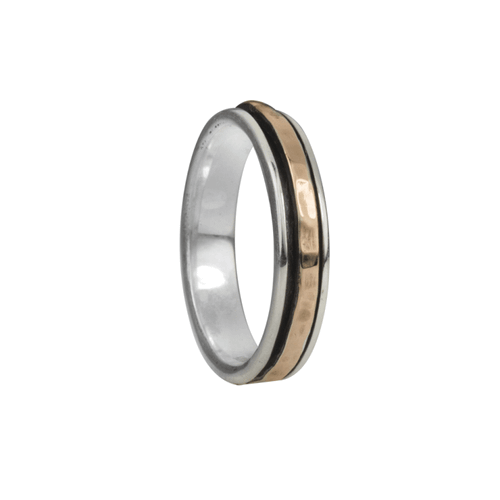 DHARMA - Stackable Collection - MeditationRing (Spinner Ring) — additional view