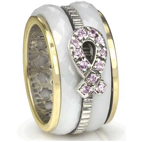 HOPE - Eternal Jewel Collection - MeditationRing (Spinner Ring)