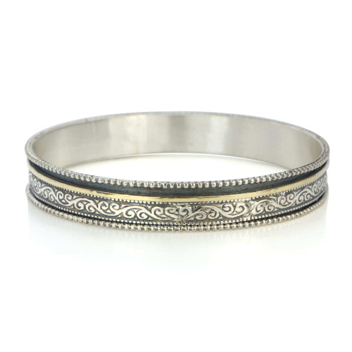 IVY - Blissful Bangle Collection - Spinner Bangle Bracelet by MeditationRings