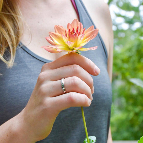 PRANA - Stackable Collection - MeditationRing (Spinner Ring)