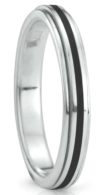 "SHANTI" (MR4415) - Stackable Collection - MeditationRing (Spinner Ring)