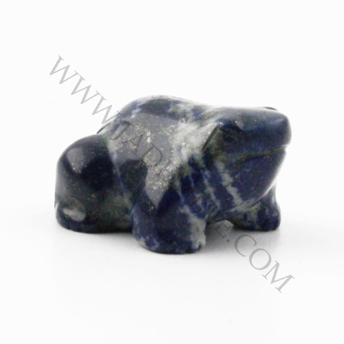 Image of 1" Lapis Lazuli Frog Figurine