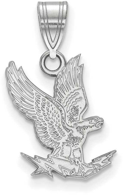 Image of 10K White Gold United States Air Force Academy Medium Pendant LogoArt (1W019USA)